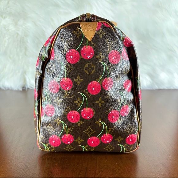 Louis Vuitton Monogram Takashi Murakami Cherry Keepall 45 - Picture 4 of 16